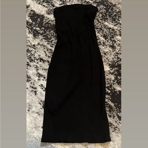 Strapless Black Mini Dress - NEW WITH TAGS!
